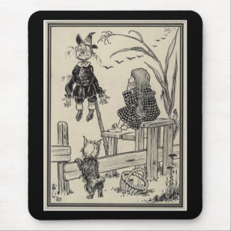 Zauberer von Oz Dorothy und die Vogelscheuche Mousepad