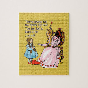 Zauberer von Oz - Glinda Zitat Puzzle