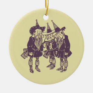 Zauberer von Oz Munchkins Keramikornament