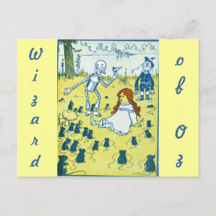 Zauberer von Oz Postkarte