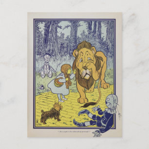Zauberer von Oz Postkarte