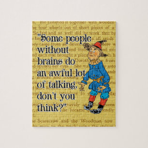 Zauberer von Oz- Scarecrow Puzzle