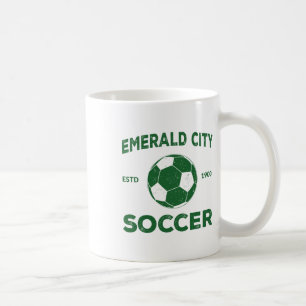Zauberer von Oz Smaragd-Stadt Fußball Kostüm  Kaffeetasse