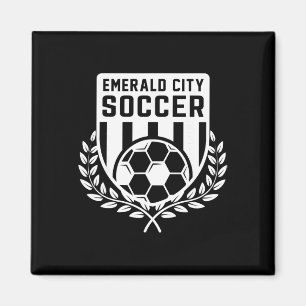 Zauberer von Oz Smaragd-Stadt Fußball Kostüm  Magnet