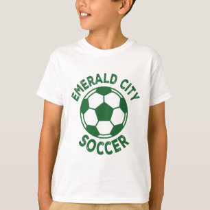 Zauberer von Oz Smaragd-Stadt Fußball Kostüm T-Shirt