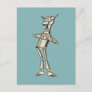 Zauberer von Oz Tin Man Postkarte