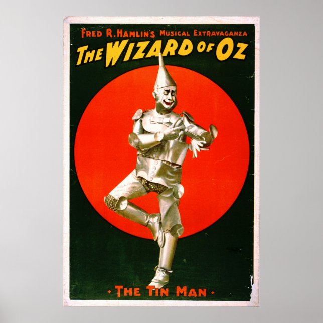 Zauberer von Oz - Zinn Man 1903 Poster (Vorne)