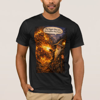 Zauberer VS Troll T-Shirt