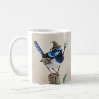 Zauberer Wren und Fantasy Robin - Tasse von Vögeln