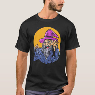 Zauberfantasy Magician Zauber Zauberer Zauberer Su T-Shirt