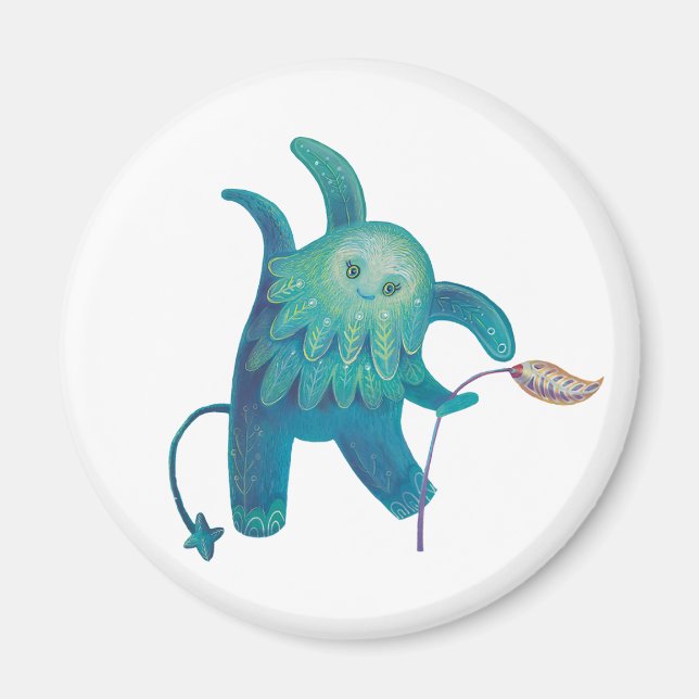 Zauberfeder Magnet (Vorne)