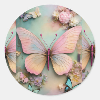 Zaubergarten Runder Aufkleber