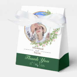 Zauberhafte Blumen Hochzeit Geschenkschachtel