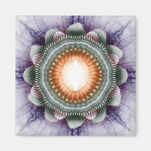 Zauberhafte Blumendekoration Magnet