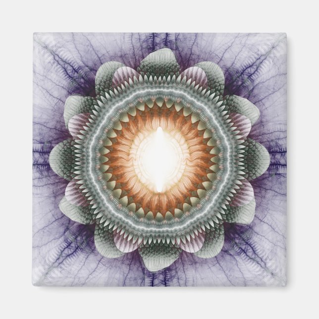 Zauberhafte Blumendekoration Magnet (Vorne)