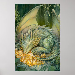 Zauberhafte Drachenkristalle Poster