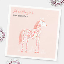 Zauberhafte Einhorn Rosa Geburtstagsparty