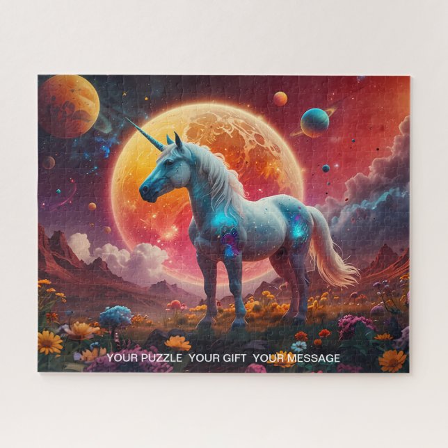 Zauberhafte Fantasie Puzzle (Horizontal)