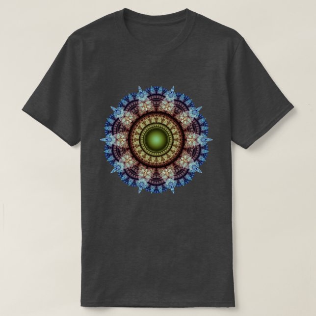 Zauberhafte Fraktal T-Shirt (Design vorne)