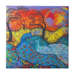 Zauberhafte Friedhöfe Kunst Fliese