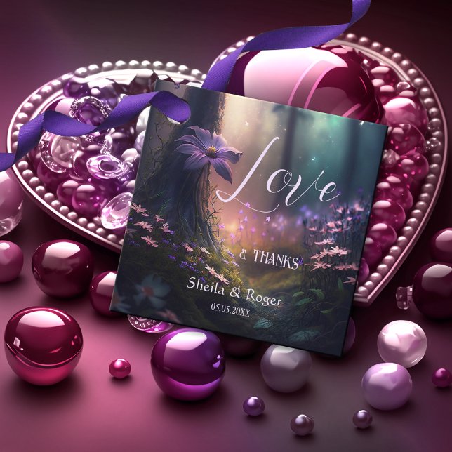 Zauberhafte Gastgeschenk Hochzeit des verzauberten Geschenkanhänger (Von Creator hochgeladen)