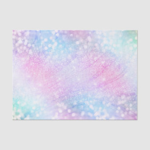 Zauberhafte Glitzer Glitzern rosa Design Seidenpapier