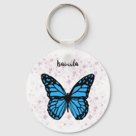 Zauberhafte Glitzer-Kunst Schlüsselanhänger