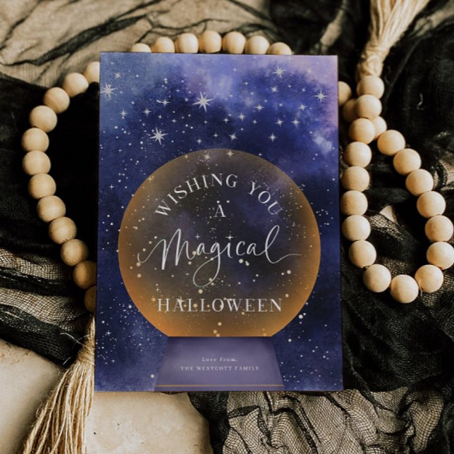 Zauberhafte Halloween-Weihnachtskarte Einladung (Von Creator hochgeladen)