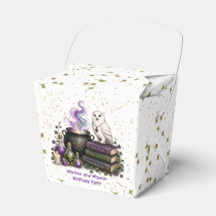 Zauberhafte Hexen- & Zauberer-Geburtstagsfeier Geschenkschachtel