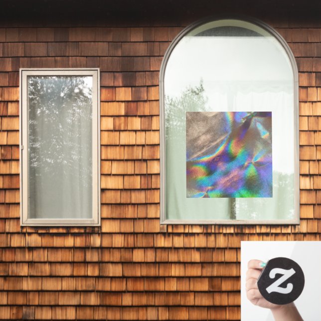 Zauberhafte Imitate Holografisches Regenbogenfenst Fensteraufkleber (Fenster Zuhause)