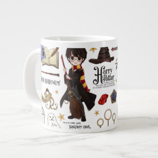 Zauberhafte KARTENKARTEN™ Wasserfarbe Jumbo-Tasse