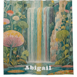 Zauberhafte Kaskade der Träume Duschvorhang