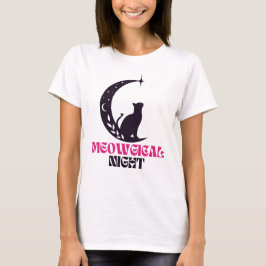 Zauberhafte Katze, meogisches T-Shirt für Katzenli
