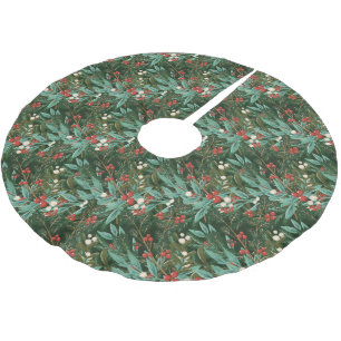 Zauberhafte Klassik Elegance Weihnachten Polyester Weihnachtsbaumdecke