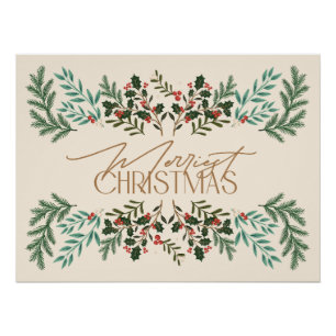 Zauberhafte Klassik Elegance Weihnachten Poster