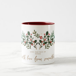 Zauberhafte Klassik Elegance Weihnachten Zweifarbige Tasse