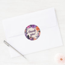 Zauberhafte Lila Hochzeit + Orangefarbenes Hallowe