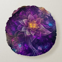 Zauberhafte, lila schimmernde Blume