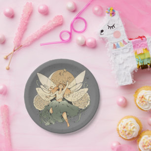 Zauberhafte Märchen - Whimsical Fantasy Art Pappteller