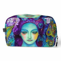 Zauberhafte Milchkönigin mit Schmetterlingen