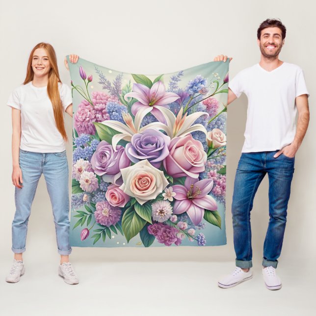 Zauberhafte Pastel Fleece Blanket (Beispiel)