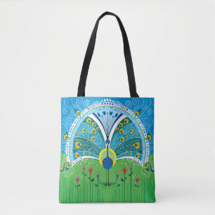 Zauberhafte Pfau-Symmetrie