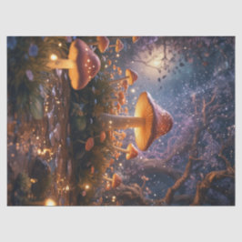 Zauberhafte Pilze Seidenpapier