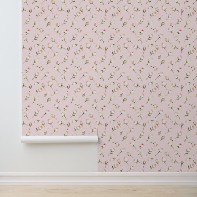 Zauberhafte Rosenblüte Tapete (Anwendung)