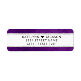 Zauberhafte Rücksendeadresse für Blumenzwiebeln