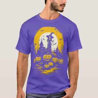 Zauberhafte Schönheit Halloween Hexe T-Shirt