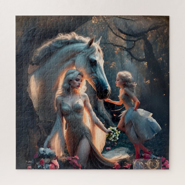 Zauberhafte Szene Puzzle (Vertikal)