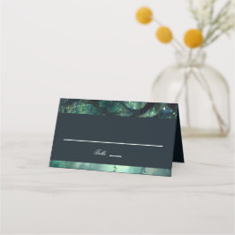 Zauberhafte Waldgartenhochzeit - Platzkarte