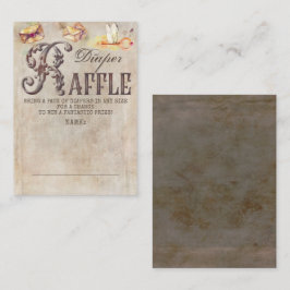 Zauberhafte Zauber-Windelrad-Ticket Begleitkarte