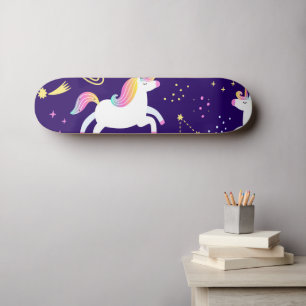 Zauberhafter Fanclub für Unicorn Skateboard